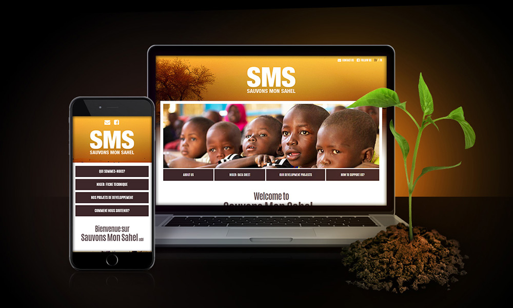 Black Design - Réalisation : Sauvons Mon Sahel